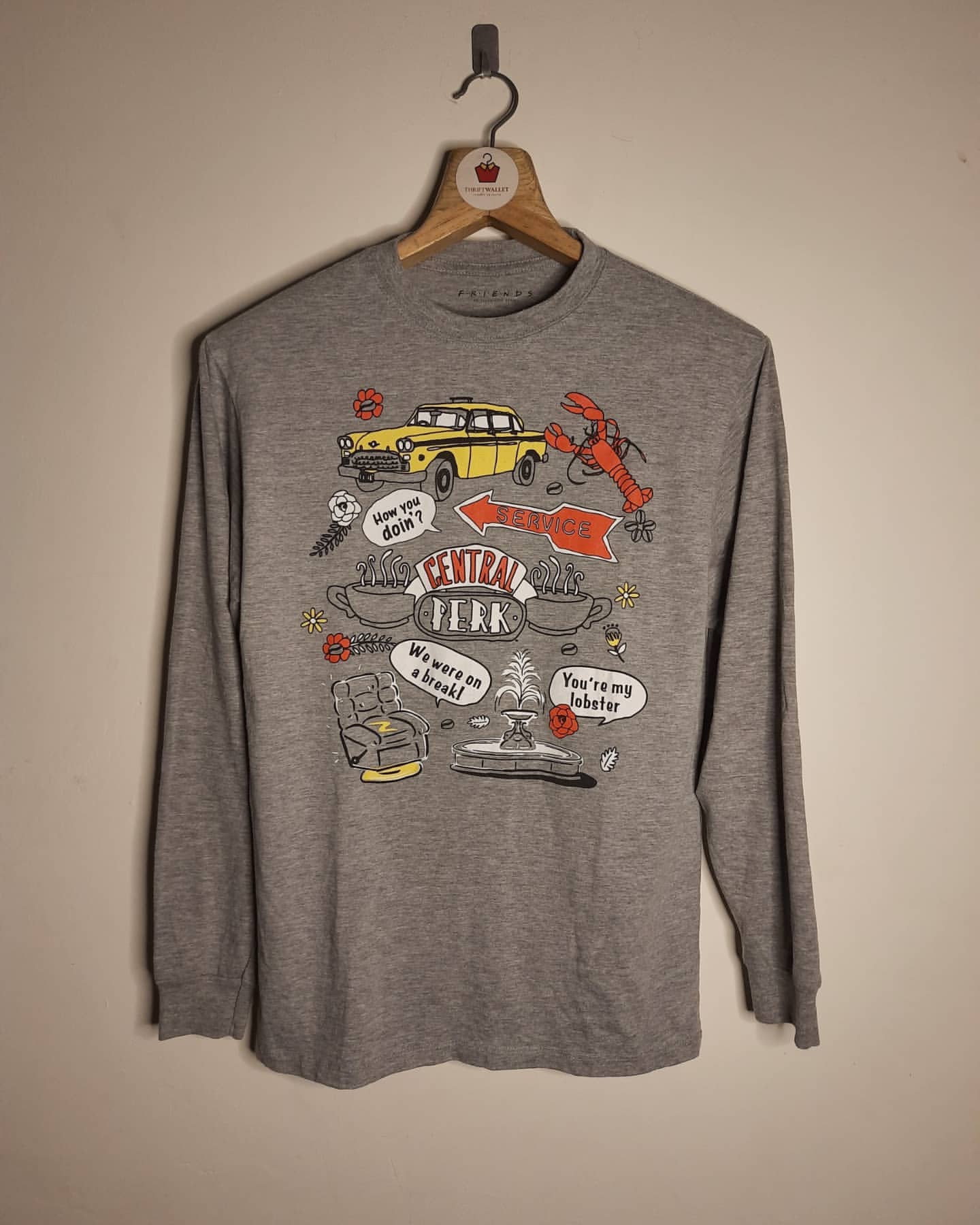 Friends clearance gray sweatshirt