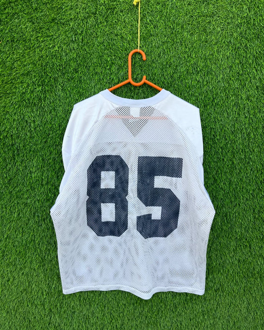 Cropped Mesh jersey Hudsonville Football (Oversized Half sleeve T Shirt or jersey unisex)