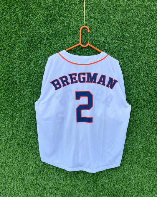 MLB Astros Bregman 2 (Oversized Half Sleeve T shirt or Jersey Unisex)
