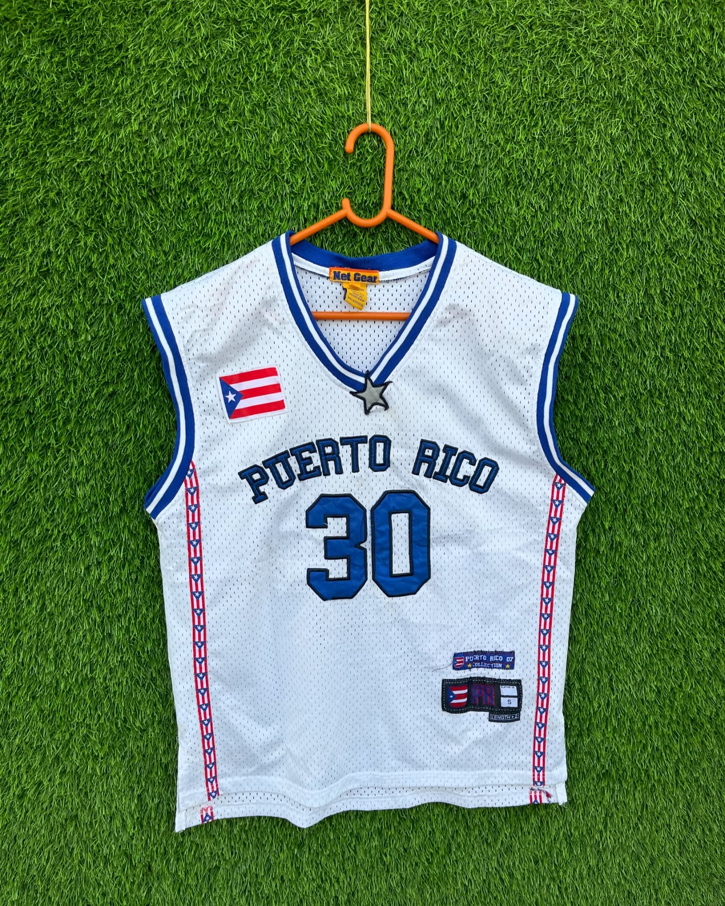 NBA Puerto Rico 30 (Patchwork) (Oversized Sleeveless T shirt or Jersey