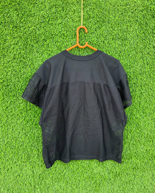 Cropped Mesh Jersey Wayne pee wee Falcons (Oversized Half Sleeve T shirt or Jersey Unisex)