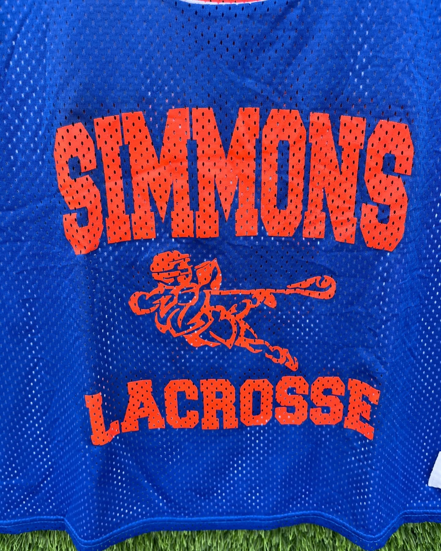 Reversible Sleeveless Simmons Lacrosse (Oversized Sleeveless T shirt or Jersey Unisex)