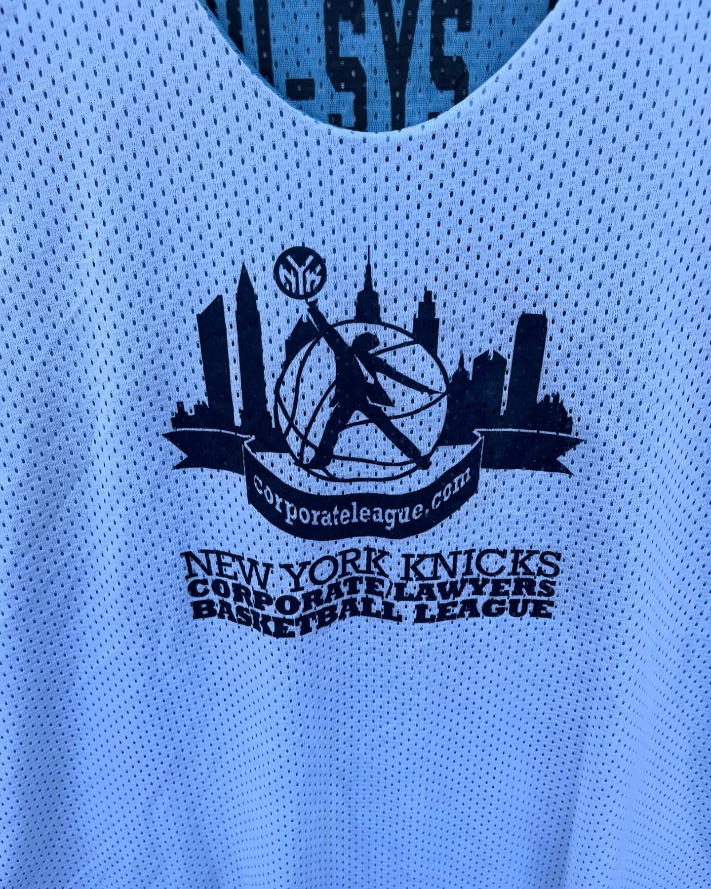 Reversible Newyork Knicks (Oversized Sleeveless T shirt or Jersey Unisex)