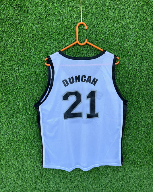 NBA SPURS Duncan 21 (Oversized Sleeveless T shirt or Jersey Unisex)