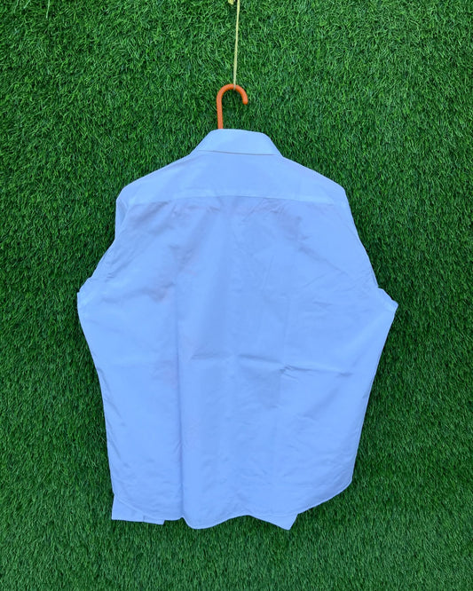 A white Shirt by Horst Embroidery (Oversized Full Sleeve T shirt or Jersey Unisex)