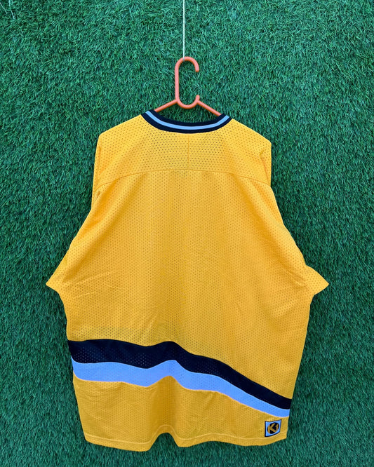 Ice hockey Jersey K1 Plain Yellow (Oversized Full Sleeve T shirt or Jersey Unisex)