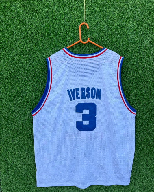 NBA All Star Iverson 3 (Oversized Sleeveless T shirt or Jersey Unisex)