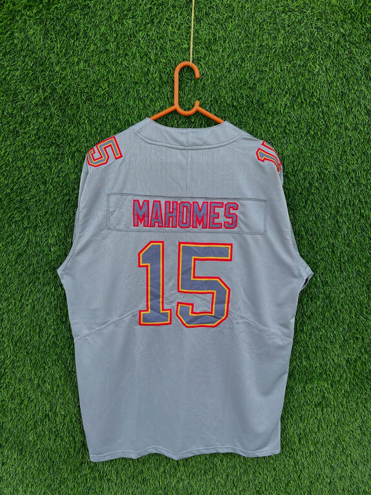 NFL Mahomes 15 (Patchwork ) (Oversized Half Sleeve T shirt or Jersey Unisex)