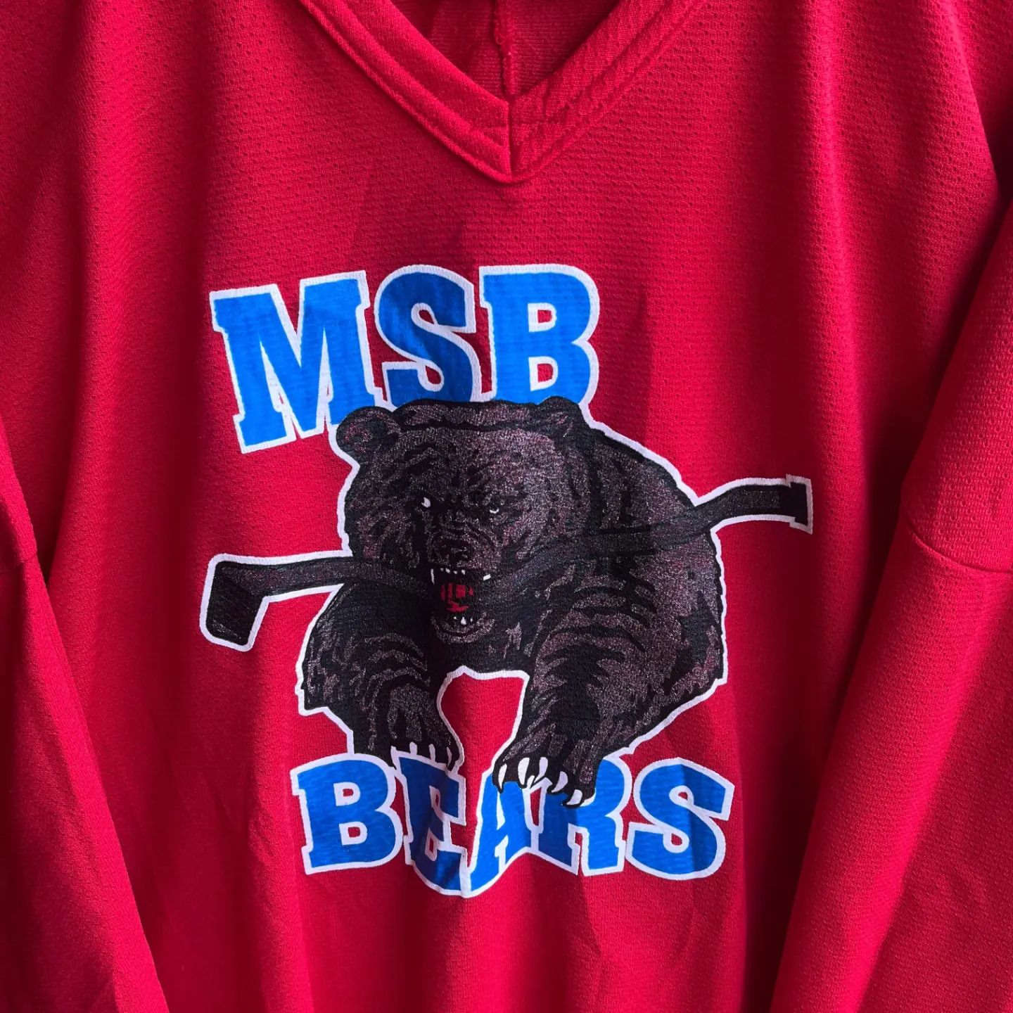 Ice Hockey Jersey MSB Bears (Oversized T Shirt or jersey unisex)