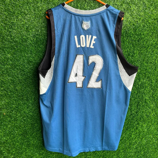 NBA Minnesota 42 (Oversized Sleeveless Basketball T Shirt or jersey unisex)