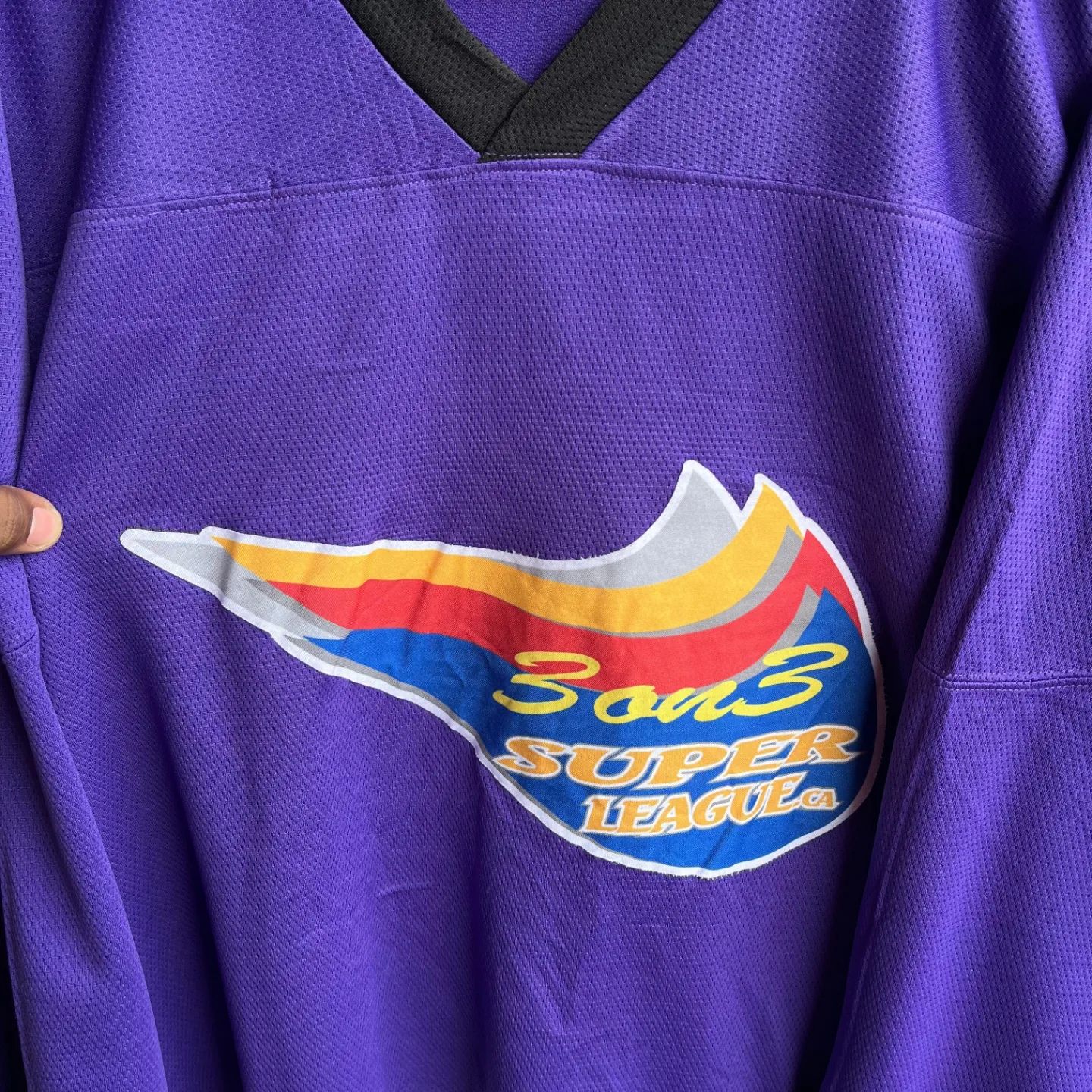 Ice Hockey Jersey 3 on 3 (Oversized Full Sleeve Ice hockey T Shirt or jersey unisex)