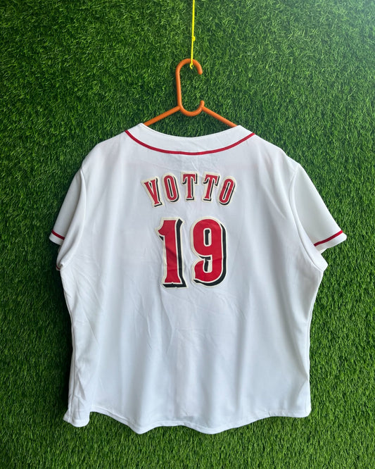 MLB Red C Votto 19 (Oversized Half sleeve Shirt or jersey unisex)