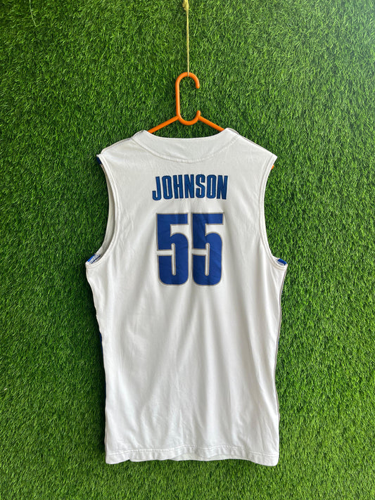 NBA Memphis Johnson 55 (Patchwork ) (Oversized Sleeveless T shirt or Jersey Unisex)