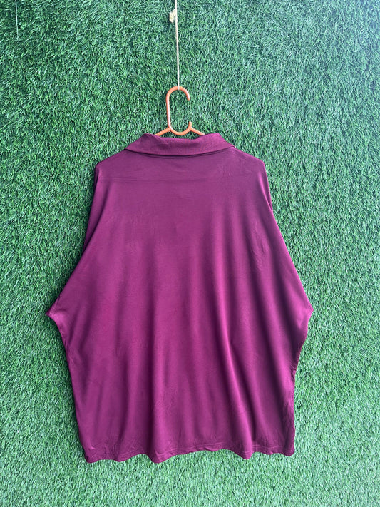 Collar t-shirt up (Oversized Half Sleeve T shirt or Jersey Unisex)