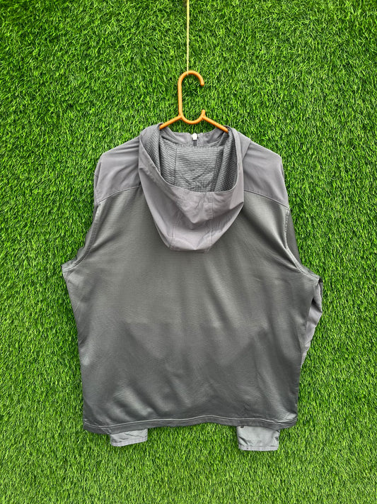 Underarmour Hooded Track Jacket | Sportswear , Gymwear & Activewear | Track& Field| Running (Oversized Full Sleeve T shirt or Jersey Unisex)