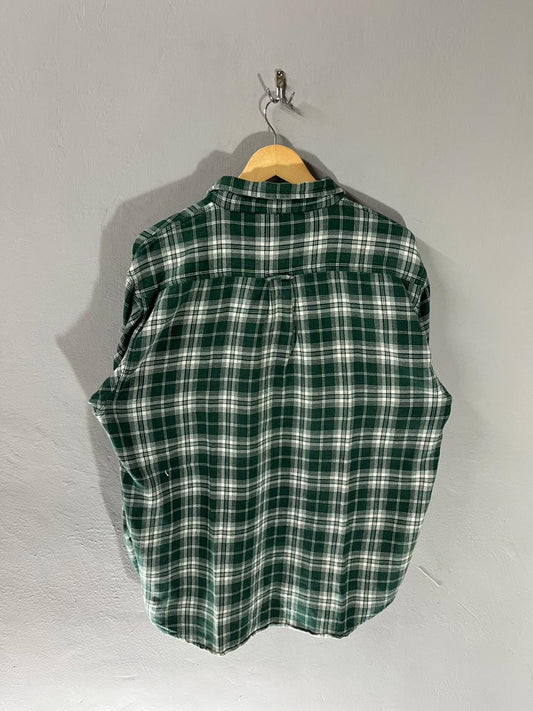 Saddle Bred Vintage Heavy Flannel Shirt for Men & Women | Oversized Checked Cotton Shirt | Winter Casual Wear India