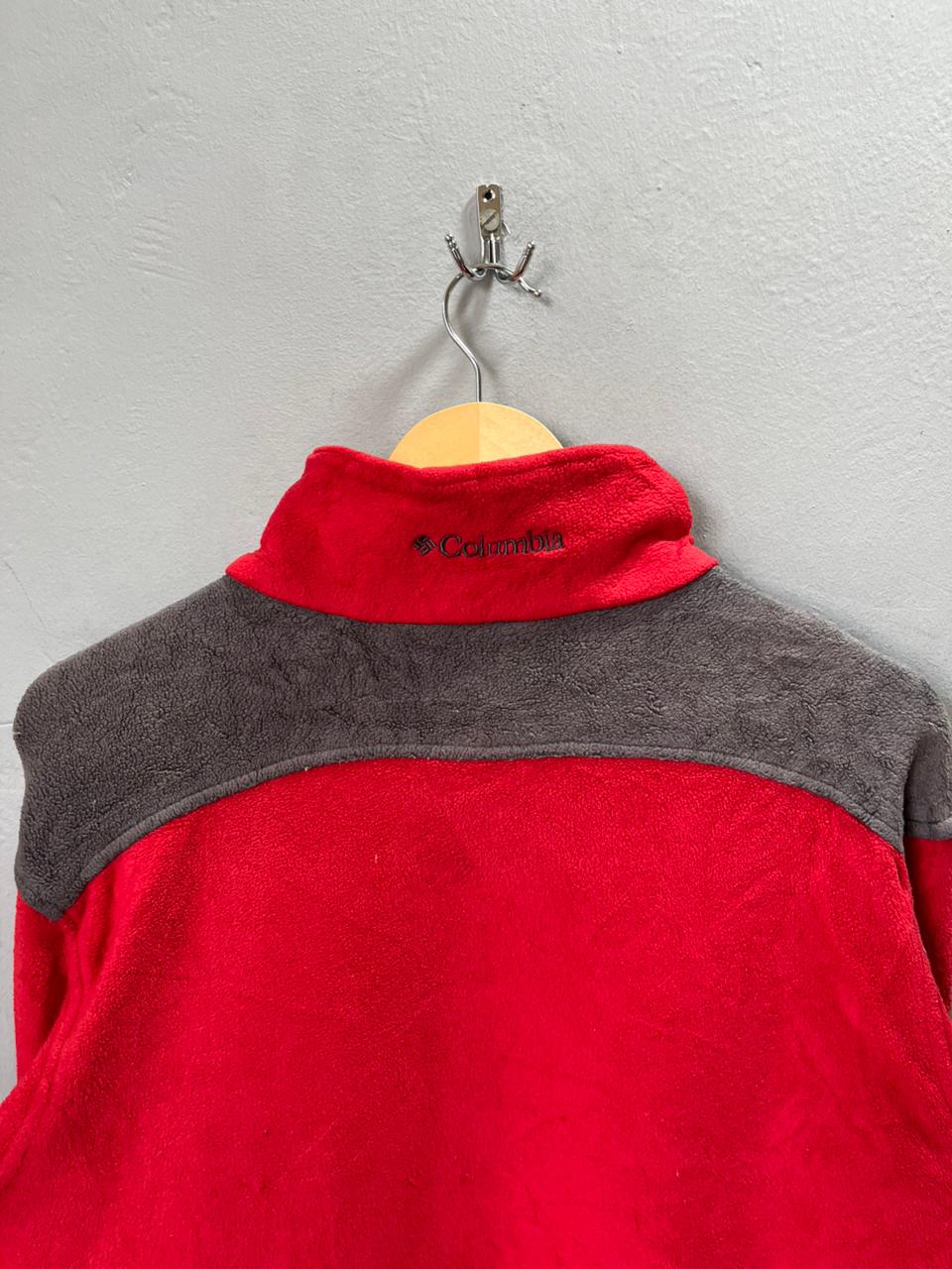 Columbia |FULL front zipper | Fleece Jacket | Oversized Streetwear | Winterwear | Men Women | Cozy Fashion | Gym Fit | Online Shopping