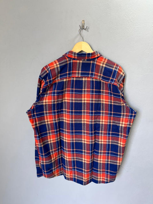 GAP Heavy Flannel Shirt for Men & Women | Oversized Checked Cotton Shirt | Winter Casual Wear India