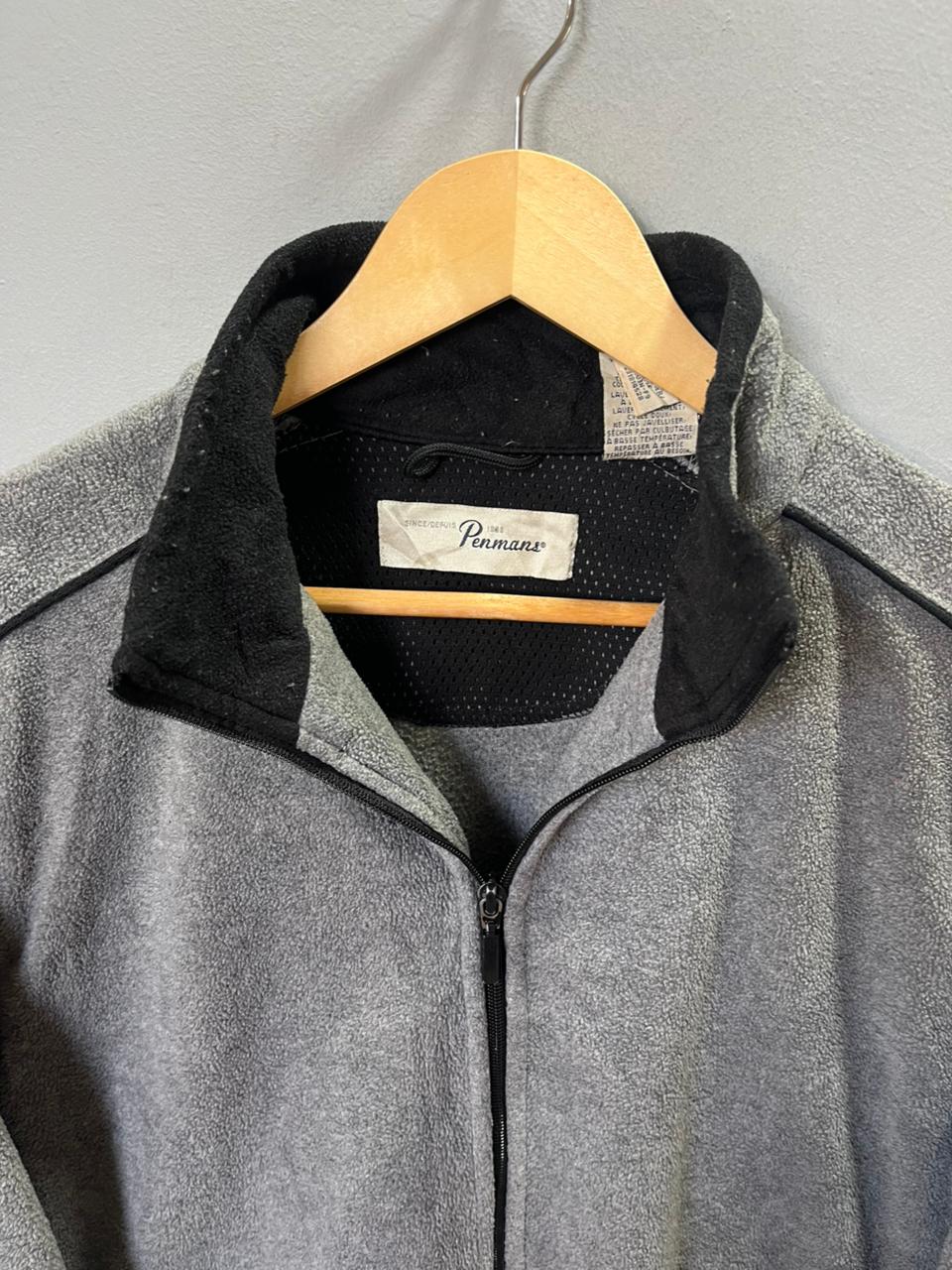 Penmans |FULL front zipper | Fleece Jacket | Oversized Streetwear | Winterwear | Men Women | Cozy Fashion | Gym Fit | Online Shopping