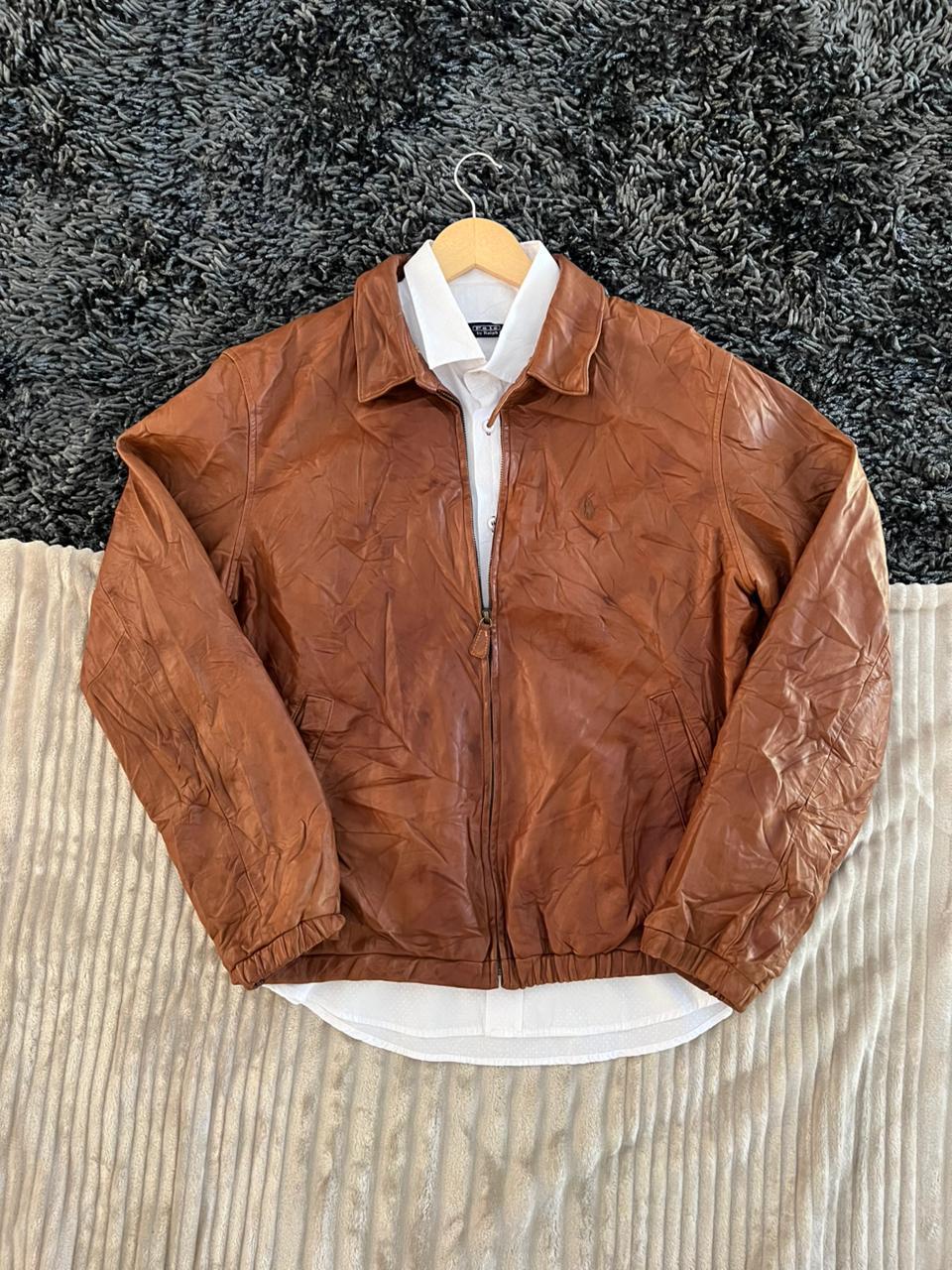 Polo by R@lph L@uren| Geniune Leather Jacket| Winterwear|Streetwear