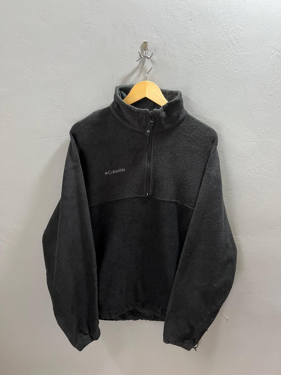 COLUMBIA | Full frontal zipper | Fleece Jacket | Oversized Streetwear | Winterwear | Men Women | Cozy Fashion | Gym Fit | Online Shopping