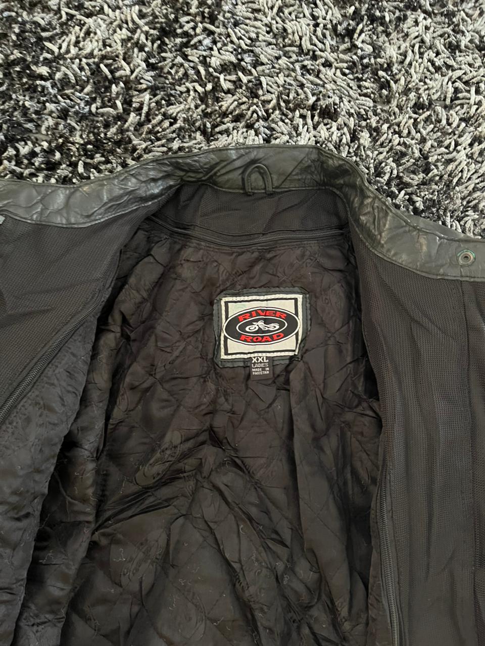 Riverroad |Leather jacket | Winterwear|Streetwear | Box fit Leather jacket