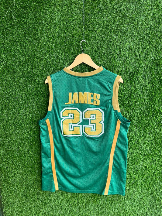 NBA JAMES 23 IRISH Jersey |Vintage Oversized Streetwear | Men Women
