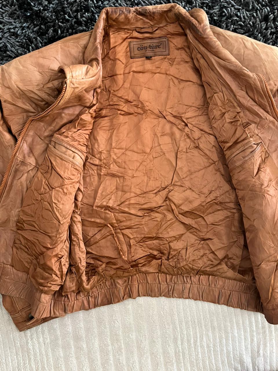 Couture |Leather jacket | Winterwear|Streetwear | Box Fit leather jacket