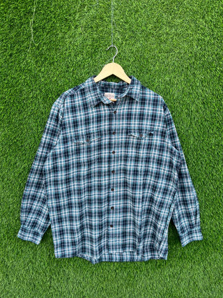 RED HEAD Flannel Shirt for Men & Women | Oversized Checked Cotton Shirt | Winter Casual Wear India