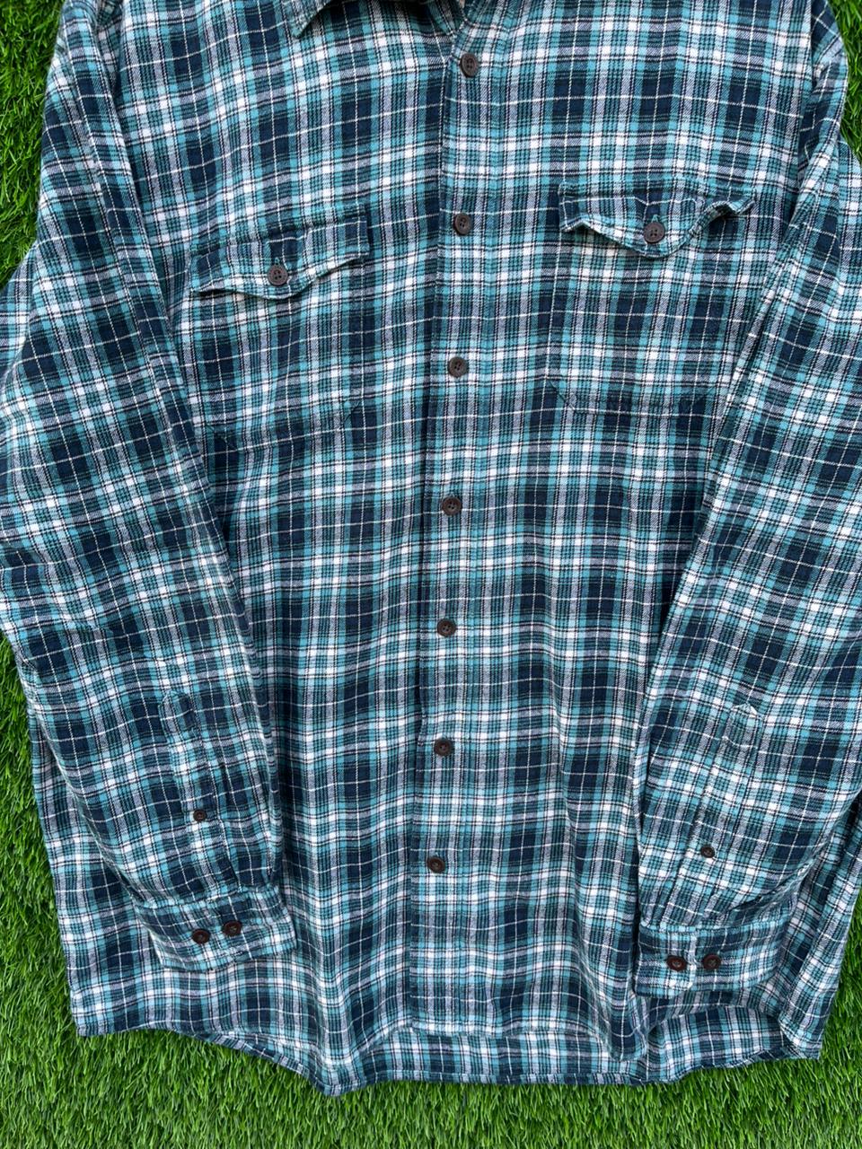 RED HEAD Flannel Shirt for Men & Women | Oversized Checked Cotton Shirt | Winter Casual Wear India