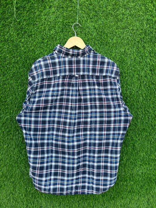 JACHS Flannel Shirt for Men & Women | Oversized Checked Cotton Shirt | Winter Casual Wear India