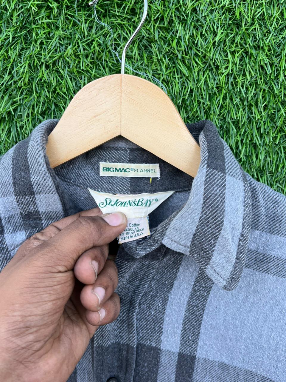 St jhon bay Flannel Shirt for Men & Women | Oversized Checked Cotton Shirt | Winter Casual Wear India