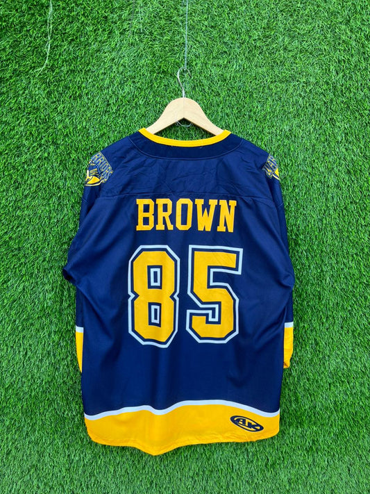 Ice hockey Jersey Arapahoe Warriors Brown 85 |Vintage Oversized Streetwear | Men Women | online shopping