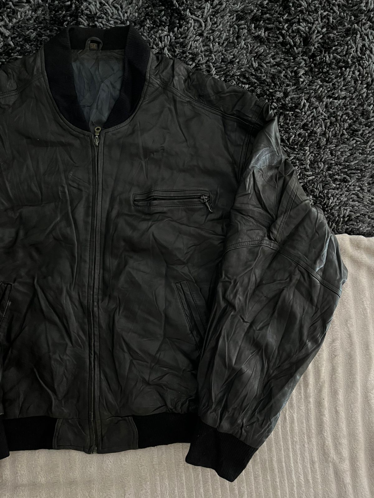 Bomber Leather jacket | Winterwear|Streetwear