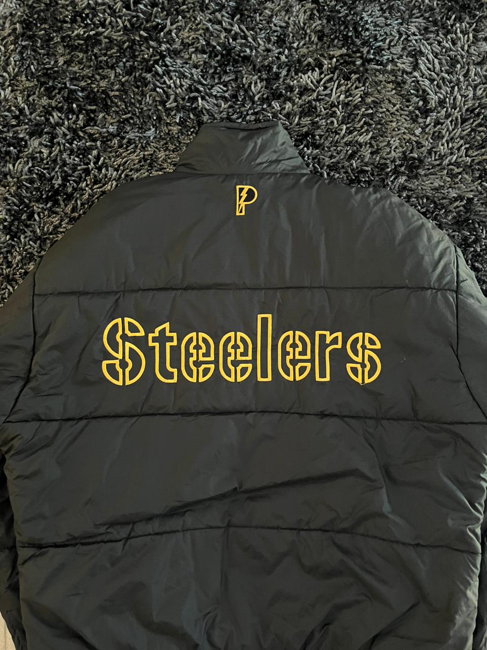 Steelers Jacket | Full frontal zipper | Jacket | Oversized Streetwear | Winterwear | Men Women | Cozy Fashion | Gym Fit | Online Shopping