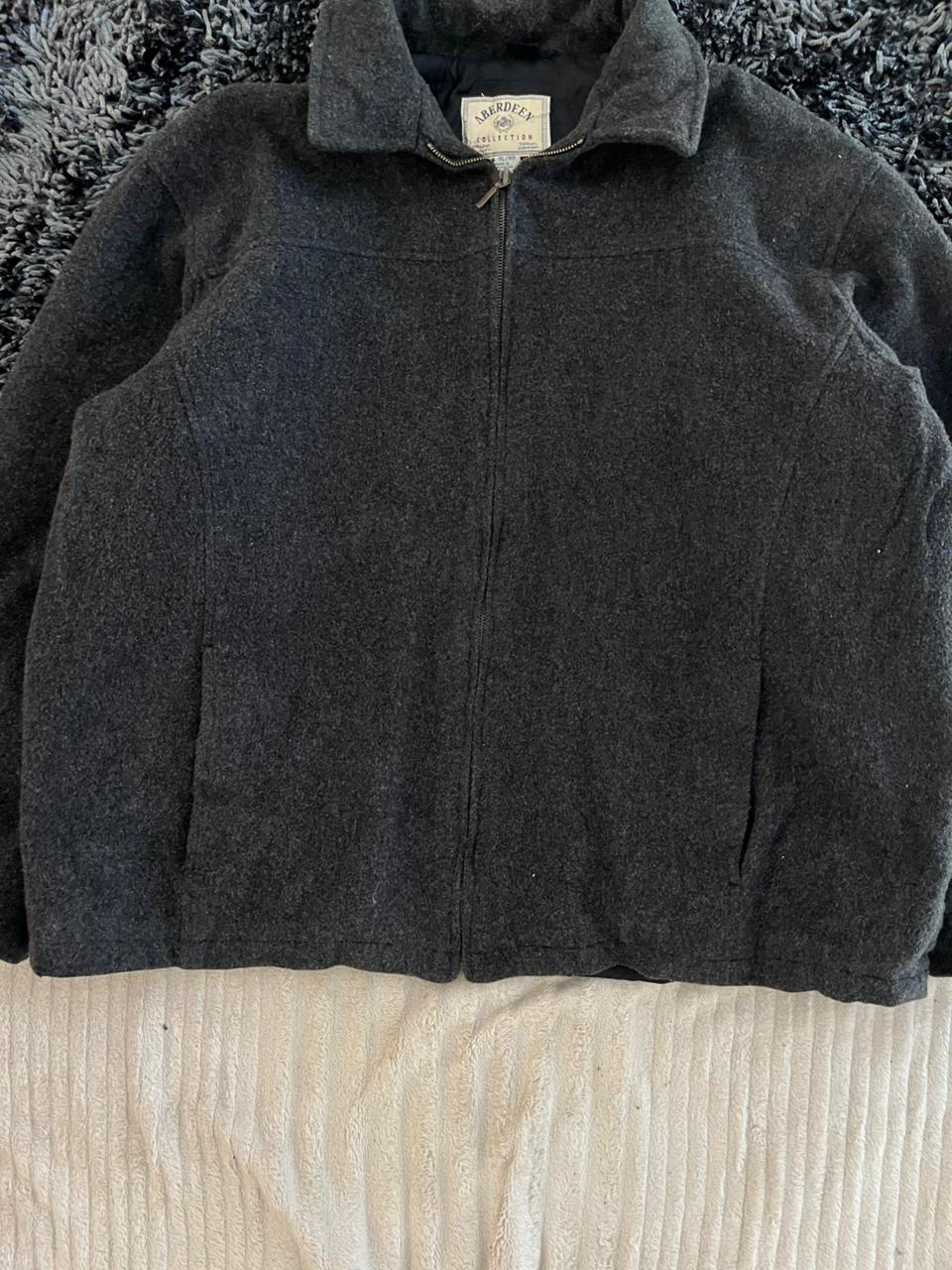 ABERDEEN WOOL JACKET | Full frontal zipper | Jacket | Oversized Streetwear | Winterwear | Men Women | Cozy Fashion | Gym Fit | Online Shopping