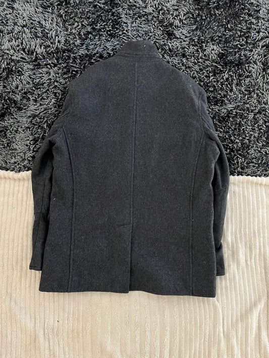 BEN SHERMAN WOOL JACKET | Full frontal zipper | Jacket | Oversized Streetwear | Winterwear | Men Women | Cozy Fashion | Gym Fit | Online Shopping