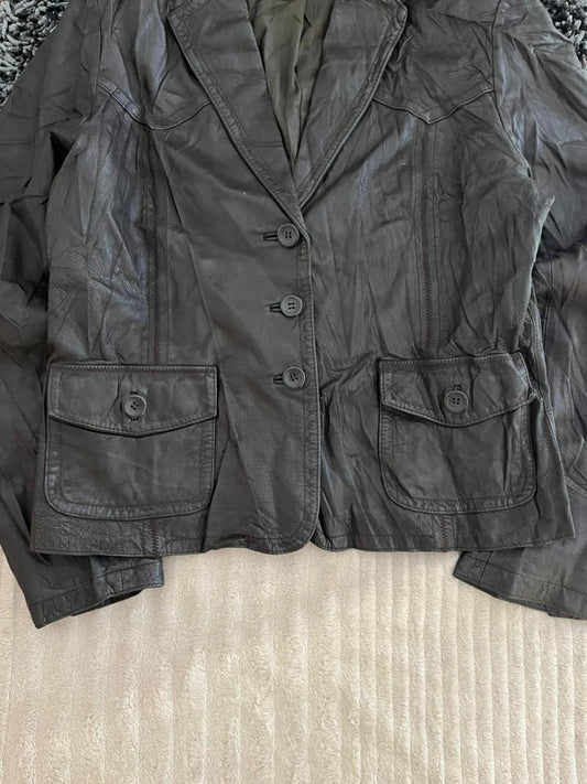 TRISTAN AND AMERICAN Leather jacket | Winterwear|Streetwear | Women leather jacket