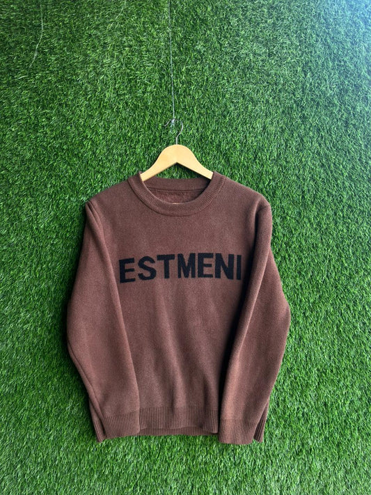 SWEATER ESTMENI |Vintage Oversized Streetwear | Men Women | Online Shopping