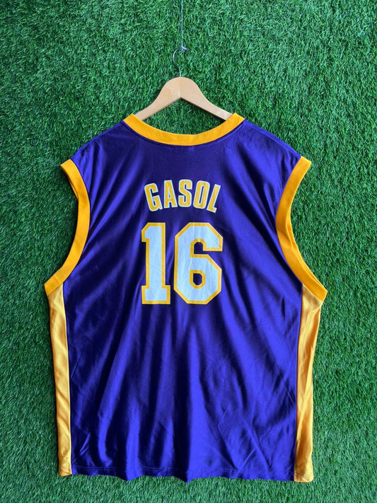 NBA LAKERS GASOL 16 Jersey |Vintage Oversized Streetwear | Men Women | Online Shopping