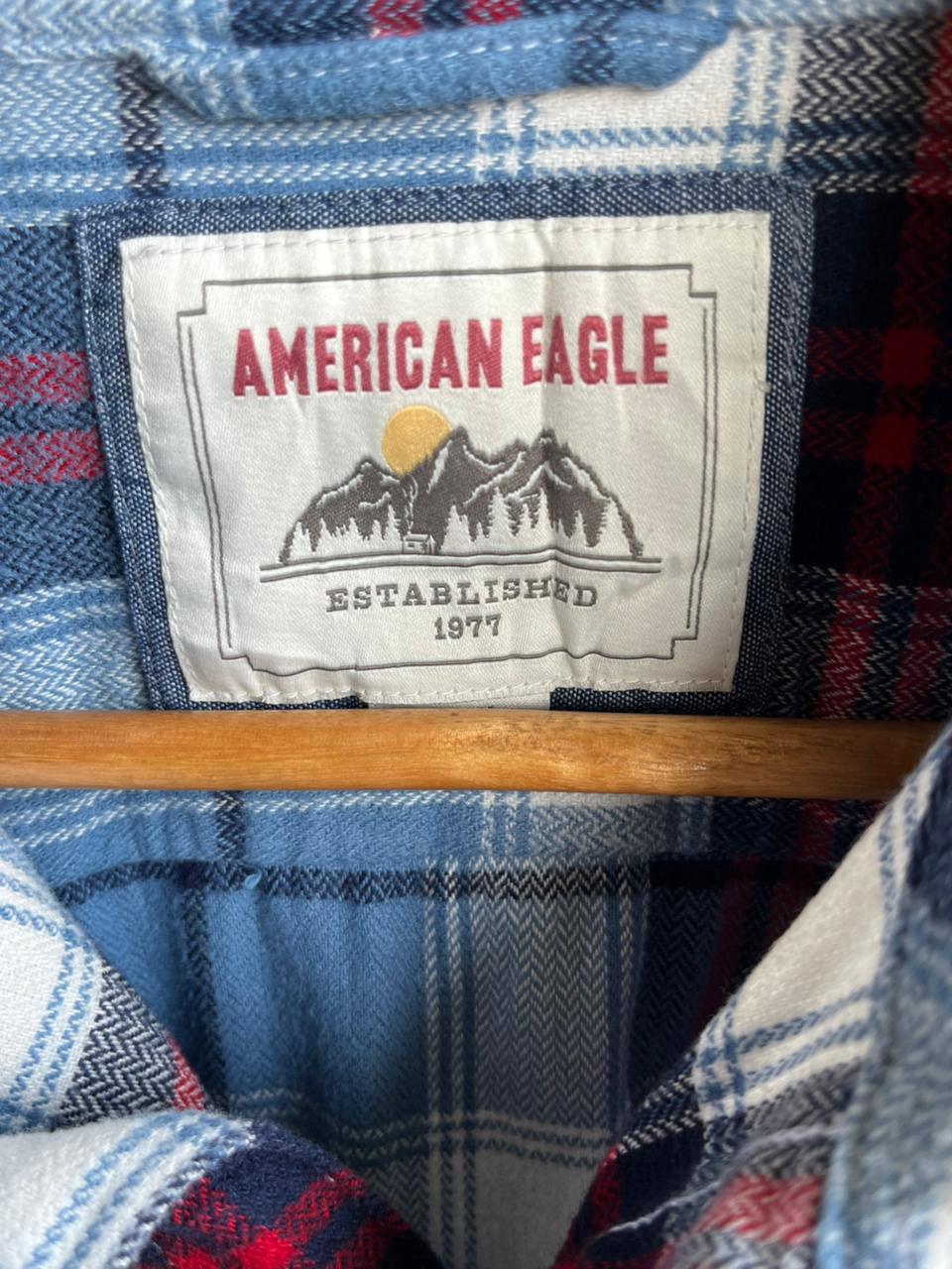 American eagle Flannel Shirt for Men & Women | Oversized Checked Cotton Shirt | Winter Casual Wear India
