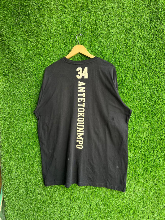 NBA MIlwaukee cotton T-shirt |Vintage Oversized Streetwear | Men Women | Online Shopping