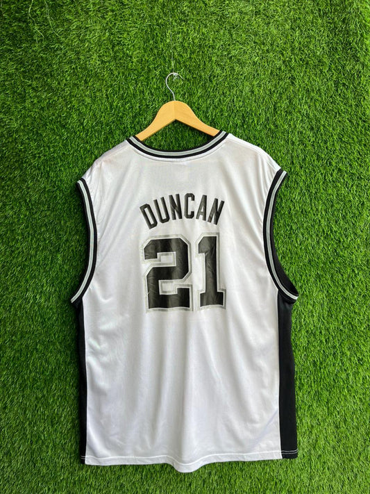 NBA DUCAN SPURS 21 Jersey |Vintage Oversized Streetwear | Men Women | Online Shopping