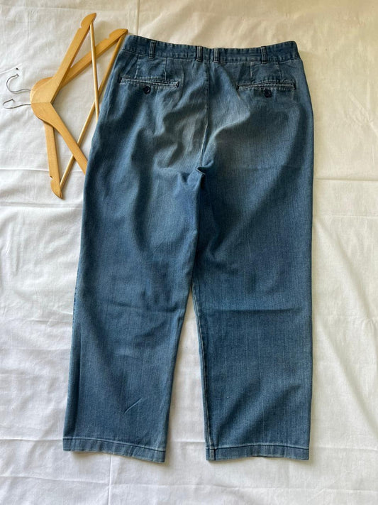 k Tex stains drop Vintage Blue Jeans | Pre-Owned Streetwear Denim| Men Women | Unisex | Online Shopping