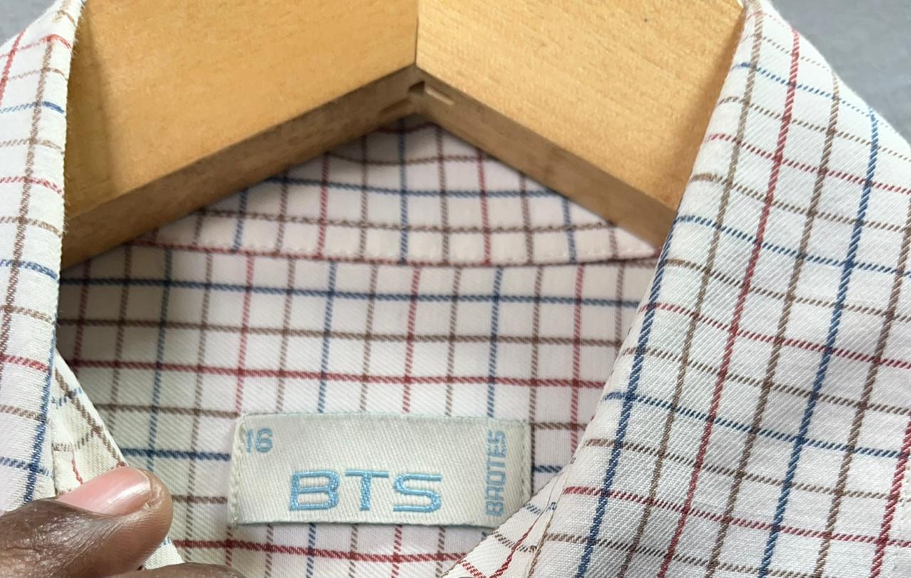 BTS checked shirt | Full Sleeves |Korean-Inspired Oversized Fit | Lightweight Summer Wear | Men Women | Online Shopping
