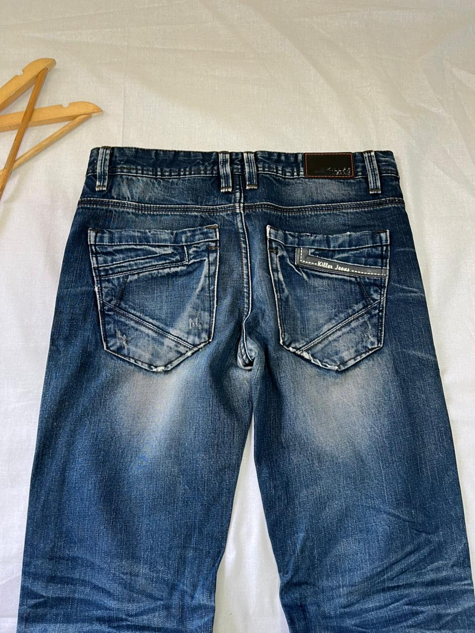 KILLER Vintage Blue Jeans | Pre-Owned Streetwear Denim| Men Women | Unisex | Online Shopping