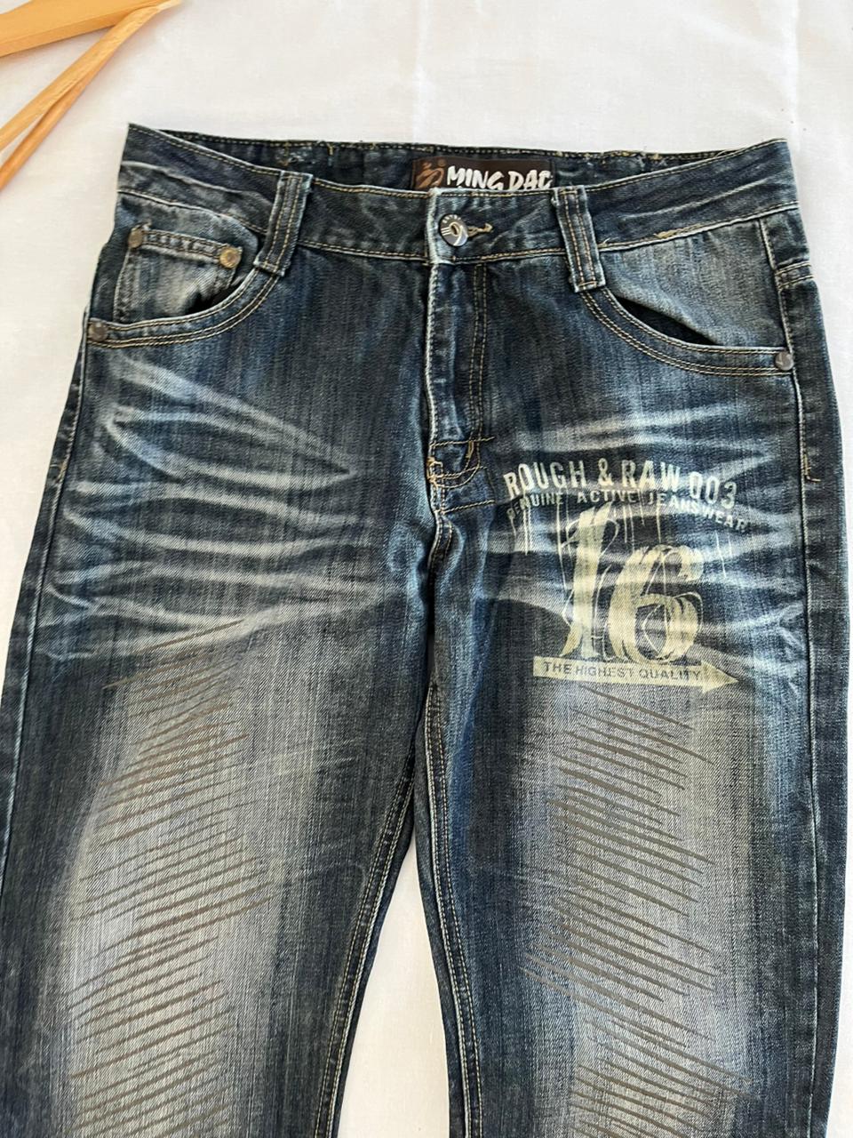 Ming Dad Vintage Blue Jeans | Pre-Owned Streetwear Denim
