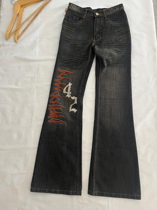 Hi profile Vintage Blue Jeans | Pre-Owned Streetwear Denim
