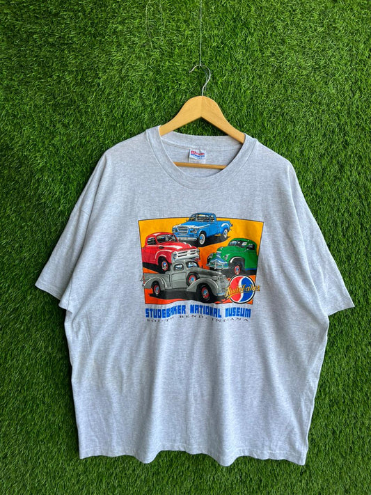 Studebaker National Museum Oversized T shirt |Vintage Oversized Streetwear | Men Women | Online Shopping