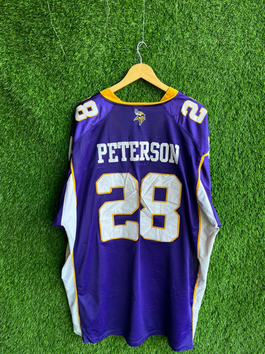 NFL Vikings 28 Jersey |Vintage Oversized Streetwear | Men Women | Online Shopping